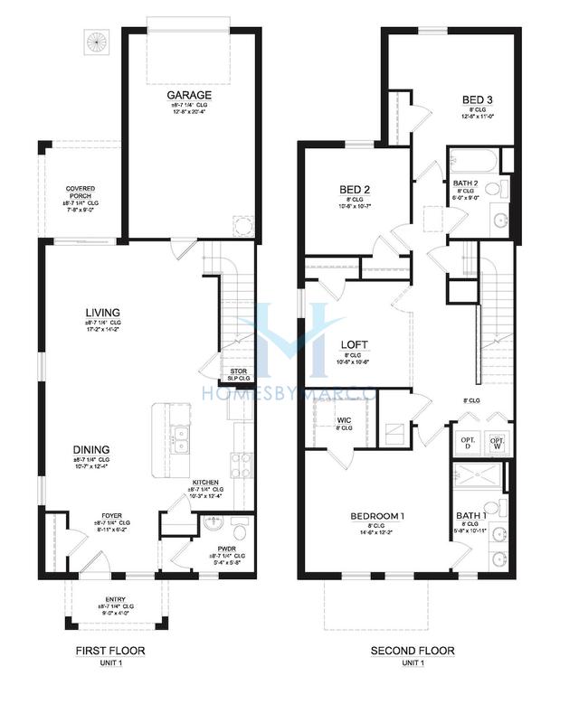 Photos of the Sandhill model in the Waterleigh subdivision in Winter Garden, FL