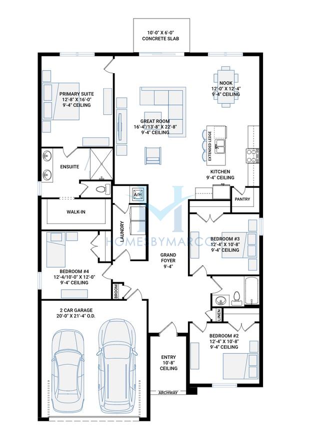 Photos of the Cypress model in the Prairie Oaks subdivision in St. Cloud, FL