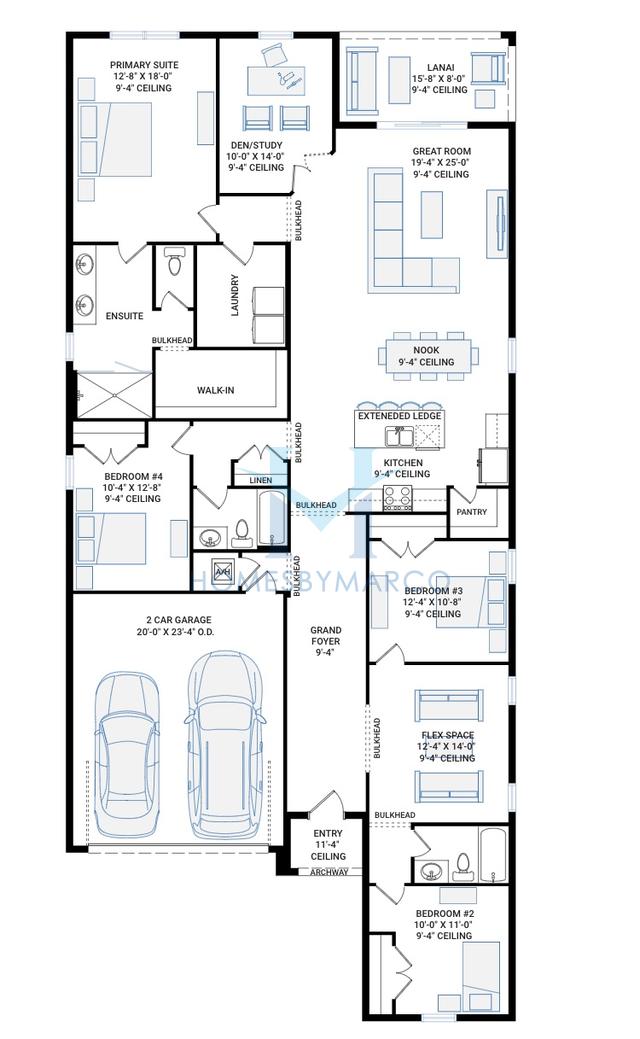 Photos of the Hawthorne model in the Prairie Oaks subdivision in St. Cloud, FL