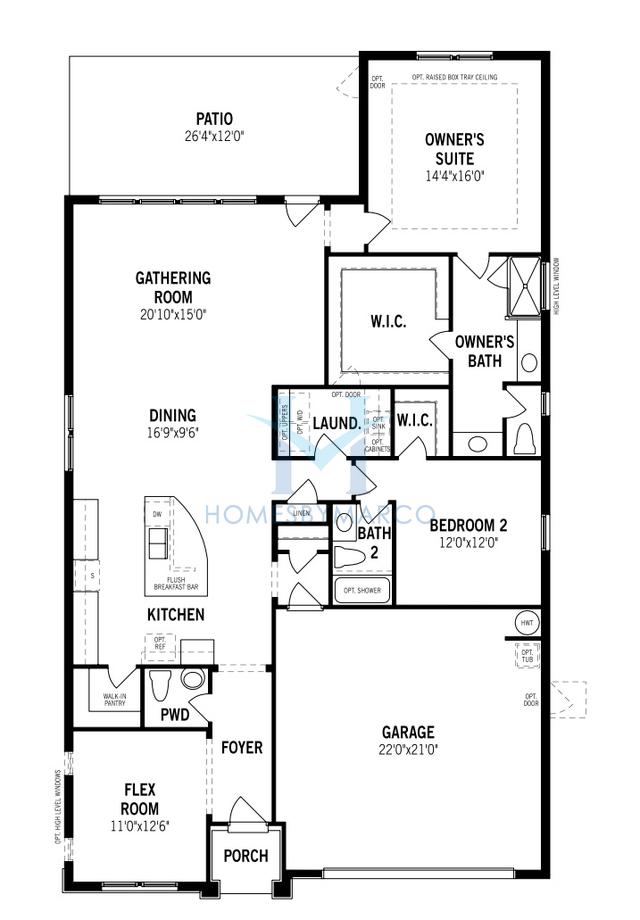 Photos of the Presley model in the Sonata at Mint Hill subdivision in Mint Hill, NC