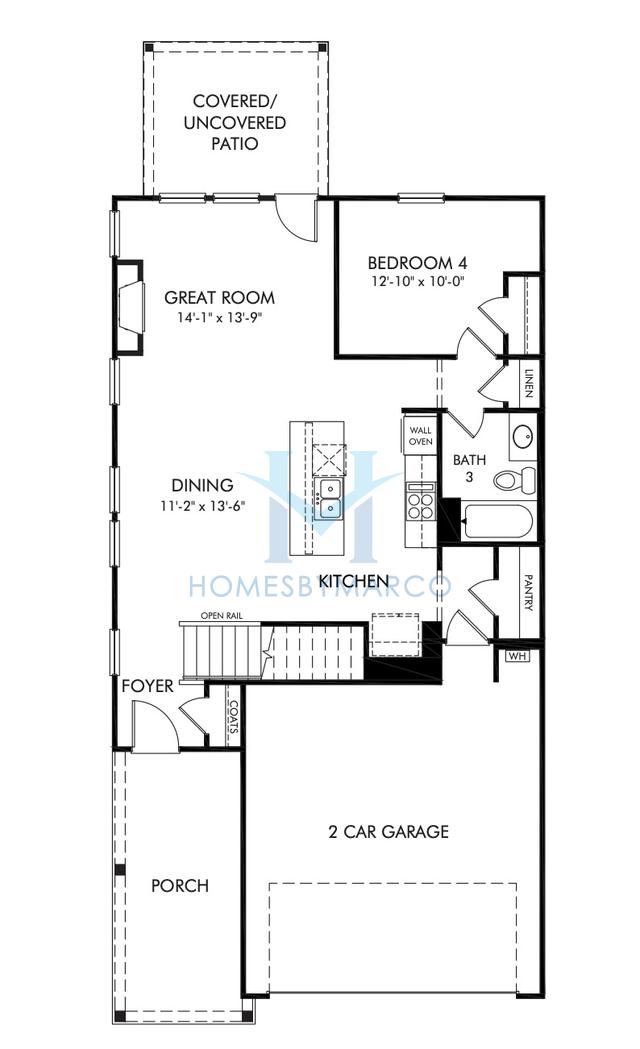 Photos of the Roswell model in the Avalon subdivision in Conyers, GA