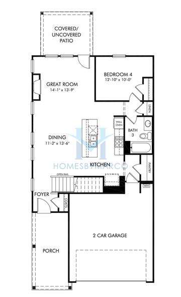 Photos of the Roswell model in the Calico Creek subdivision in Cherryville, NC