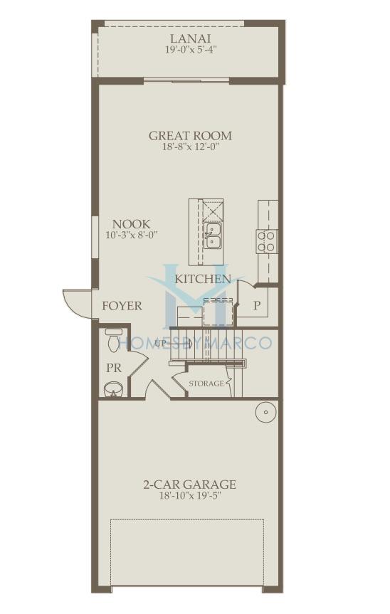 Photos of the Ashe model in the Stillmont Townhomes subdivision in Tampa, FL