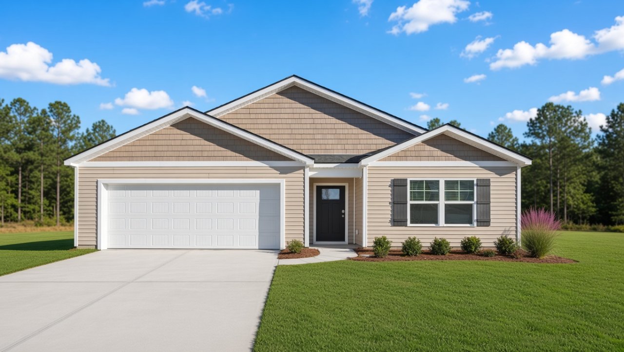 Cali model in Oak Ridge at High Springs, High Springs, FL, built by D.R. Horton