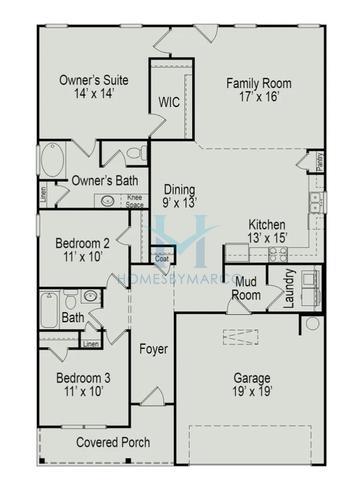Photos of the Pearson model in the Arrington subdivision in Adairsville, GA