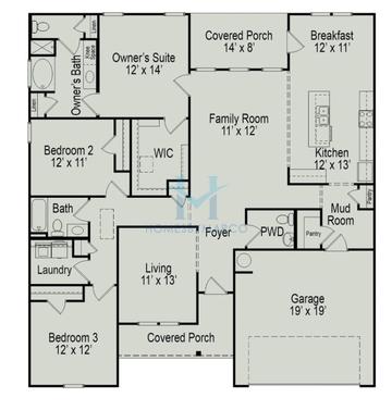 Photos of the Lancaster model in the Jackson Farm subdivision in Cartersville, GA
