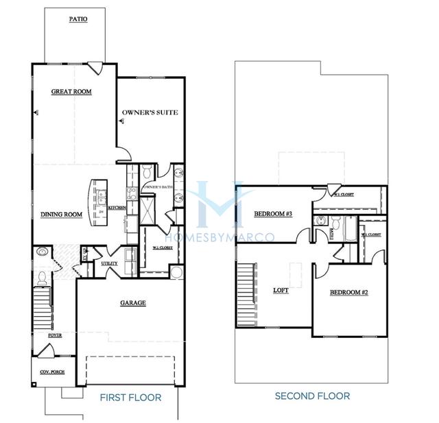 Photos of the Starling model in the The Vineyards subdivision in Charlotte, NC