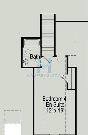 Bradley model in Glen at Cave Springs, Winston, GA, built by Smith Douglas Homes