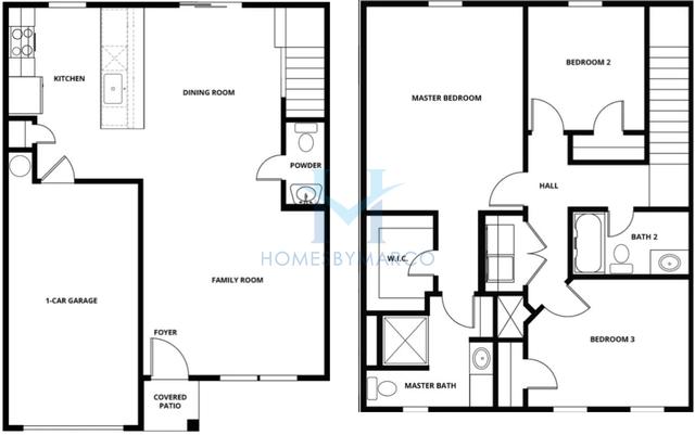 Photos of the Anson model in the Creedmore Hills subdivision in Charlotte, NC