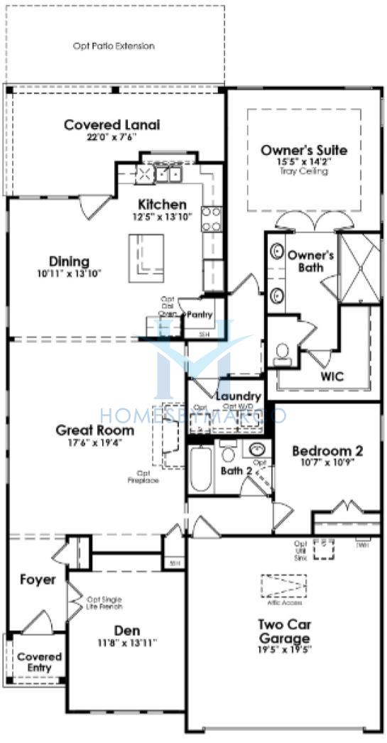 Photos of the Dogwood model in the Cresswind subdivision in Charlotte, NC