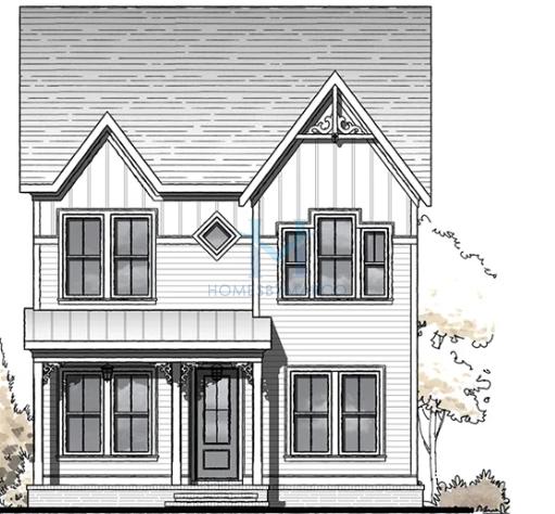 Photos of the Tellhurst model in the Manning on the Square subdivision in Alpharetta, GA