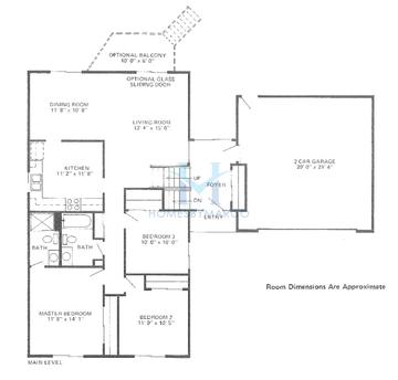 Kensington model in Fox Ridge, McHenry, IL, built by Residential Development