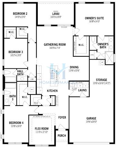 Photos of the Estero model in the Waterbrooke subdivision in Clermont, FL