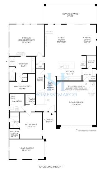 Photos of the Savannah model in the The Preserve at San Tan subdivision in San Tan Valley, AZ