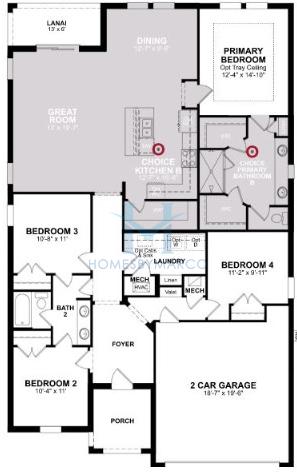 Photos of the Cambridge model in the Pennyroyal subdivision in Kissimmee, FL