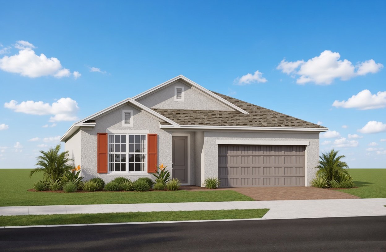 Aspen Tra model in Pennyroyal, Kissimmee, FL, built by Beazer Homes