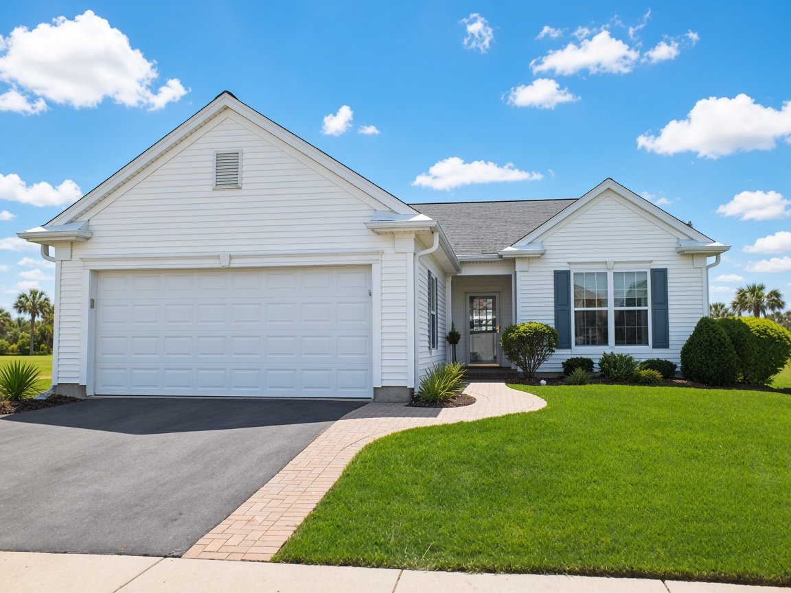 Venetian model in Del Webb Sun City, Huntley, IL, built by M/I Homes