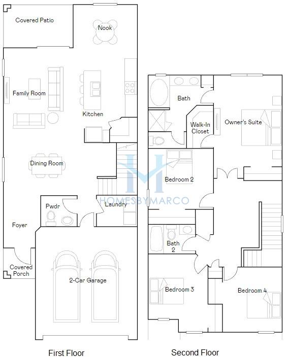 Photos of the Vanderbilt model in the Touchstone subdivision in Tampa, FL