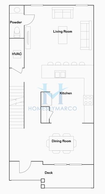 Plant model in Townes at Manhattan Crossing, Tampa, FL, built by Lennar