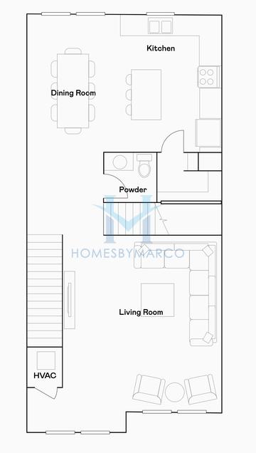 Flagler model in Townes at Manhattan Crossing, Tampa, FL, built by Lennar