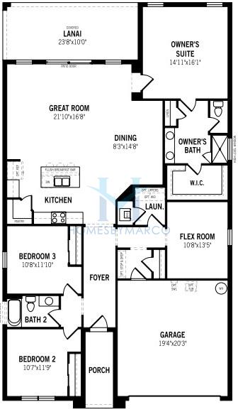 Photos of the Talbot model in the Meridian Parks subdivision in Orlando, FL