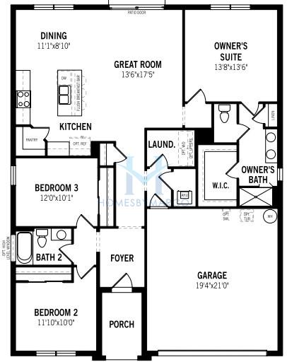 Photos of the Arcadia model in the Meridian Parks subdivision in Orlando, FL