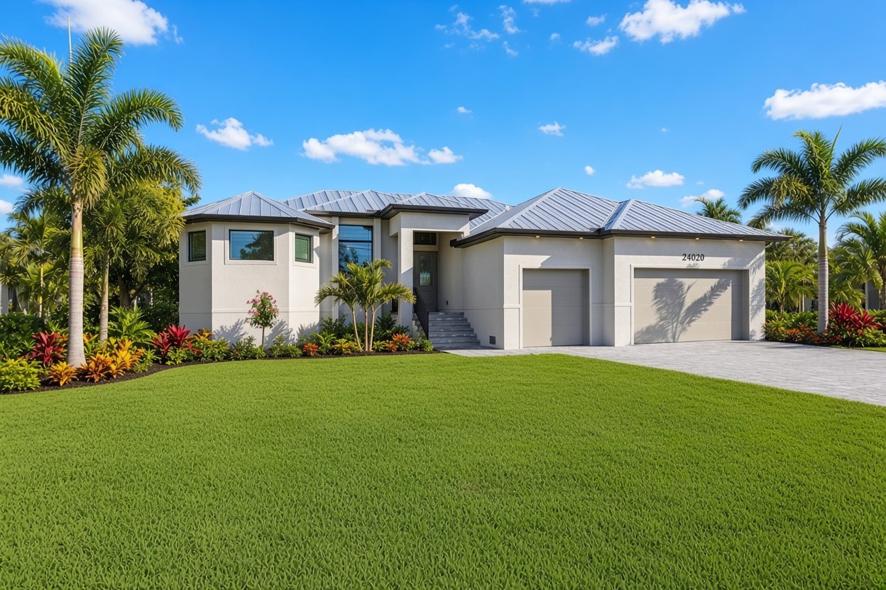 Carlton model in Burnt Store Lakes, Punta Gorda, FL, built by 