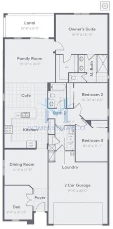 Photos of the Redwood model in the Cascades at Southern Hills subdivision in Brooksville, FL