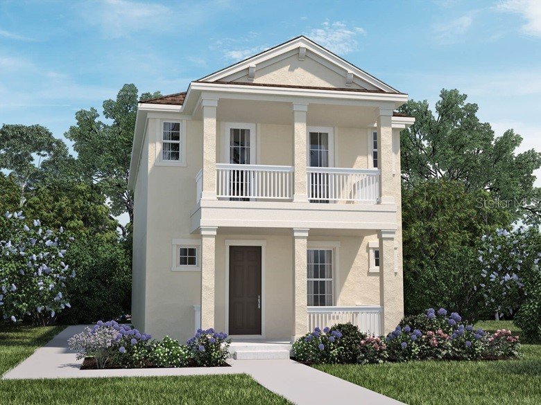 Angelou II model in Oakland Trails, Oakland, FL, built by Meritage Homes