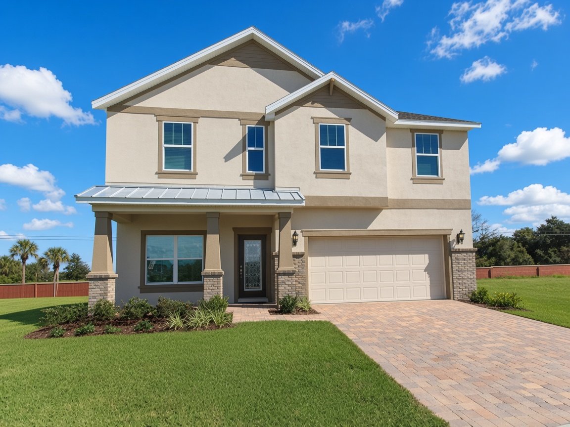 Cumberland model in Seven Oaks, Winter Springs, FL, built by Meritage Homes