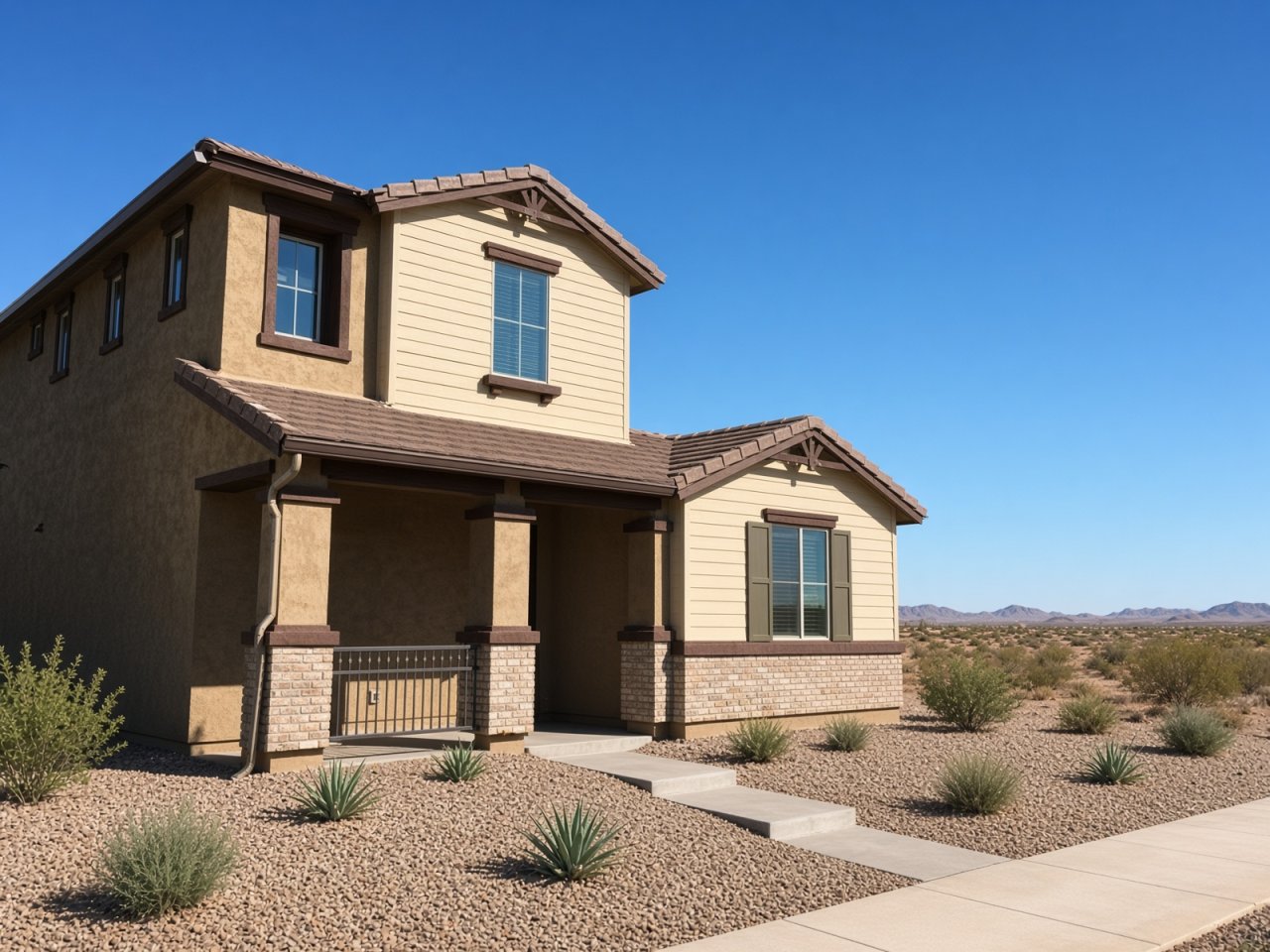 Coast Starlight model in Cooley Station, Gilbert, AZ, built by Fulton Homes