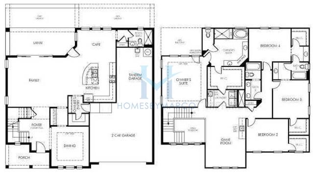 Photos of the Sterling model in the Country Walk subdivision in Wesley Chapel, FL