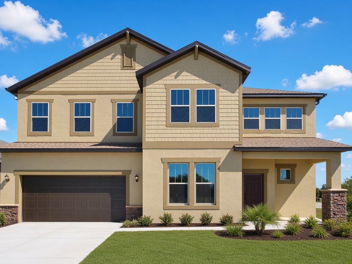 Sterling model in Country Walk, Wesley Chapel, FL, built by Meritage Homes