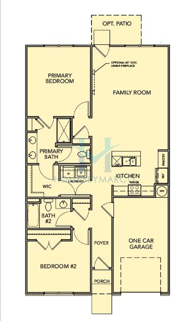 Photos of the Acacia model in the Silver Leaf subdivision in Dawsonville, GA