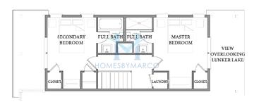 Lake Side Villas - Plan 102 model in Foxhall Resort, Douglasville, GA, built by 