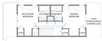 Lake Side Villas - Plan 101 model in Foxhall Resort, Douglasville, GA, built by 