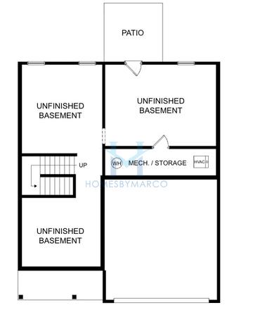 Turnbridge model in The Reserve at Willow Oaks, Canton, GA, built by Piedmont Residential