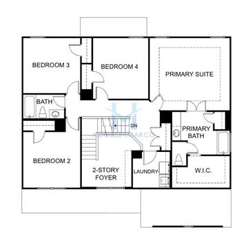Photos of the Graham model in the The Reserve at Willow Oaks subdivision in Canton, GA