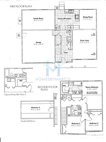 Photos of the Goldenrod model in the Hidden Grove subdivision in DeKalb, IL