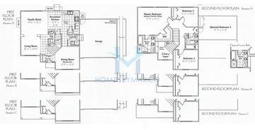 Photos of the Dorchester model in the Hidden Grove subdivision in DeKalb, IL