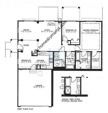 Photos of the Charlston model in the Brookstone subdivision in Schaumburg, IL