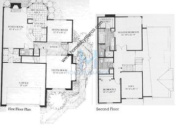 Photos of the Berkshire model in the Ashton Park subdivision in Schaumburg, IL