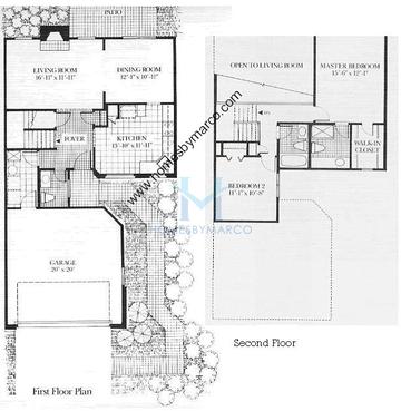 Photos of the Ashford model in the Ashton Park subdivision in Schaumburg, IL