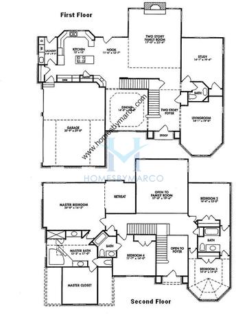 Photos of the Triple Crown model in the Ivanhoe Estates subdivision in Ivanhoe, IL