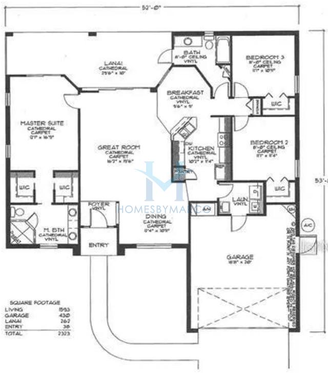 Photos of the Emerald model in the Royal Highlands subdivision in Weeki Wachee, FL