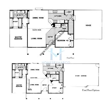 Photos of the Drake model in the Highlands At Ogdenfalls subdivision in Oswego, IL