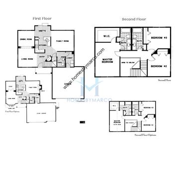 Photos of the Arbor model in the Highlands At Ogdenfalls subdivision in Oswego, IL