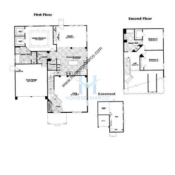 Photos of the Plan 502 model in the Midlane Country Club subdivision in Wadsworth, IL