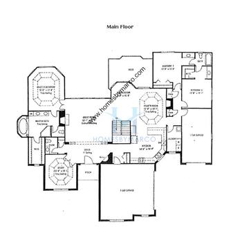 Photos of the Briar Manor model in the Forest Ridge subdivision in Spring Grove, IL