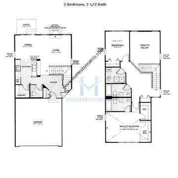 Photos of the Charleston model in the Fairfield Lakes subdivision in Round Lake, IL